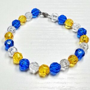Blue & Yellow Game Day Bracelet