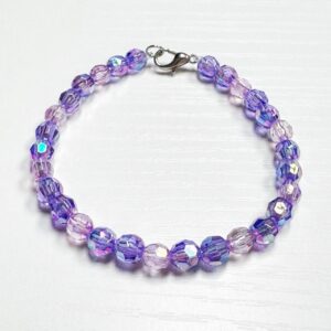 Purple Game Day Bracelet
