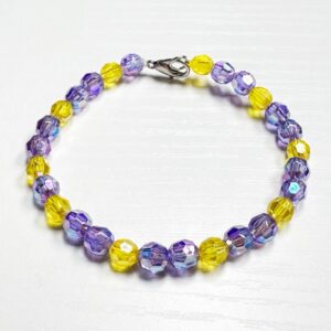 Purple & Yellow Game Day Bracelet