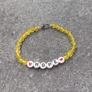 childhood cancer awareness bracelet